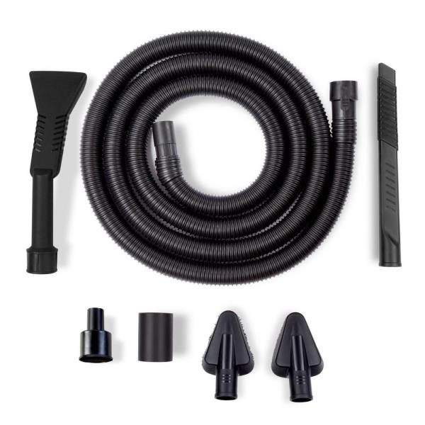 RIDGID Car Cleaning Accessory Kit with 14 Ft. Hose