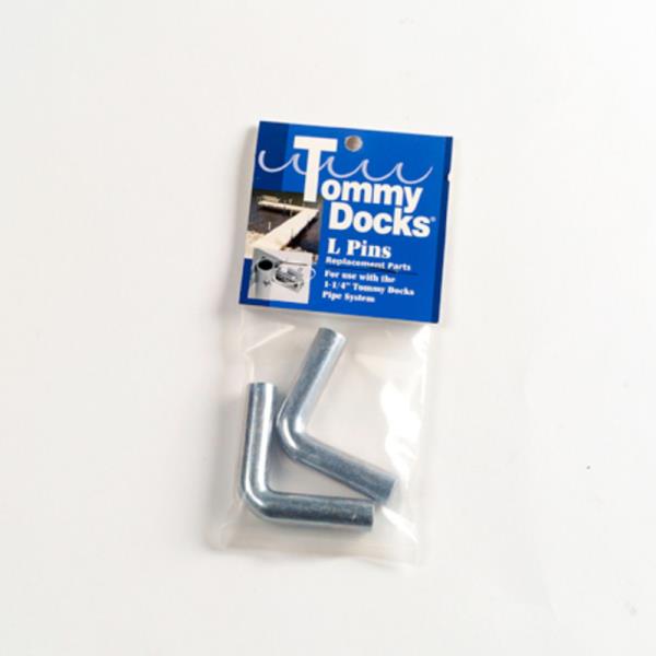 Tommy Docks Silver Steel Steel L-Pin