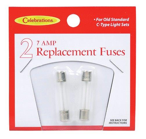 Celebrations C-Type Replacement Fuses Clear 2 Lights