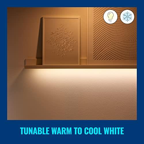 WiZ 4 Meter (13 Ft) Ambient Full Color and Tunable White Wi-Fi LED Light Strip  Simply Stick to Any Surface  No Hub Required