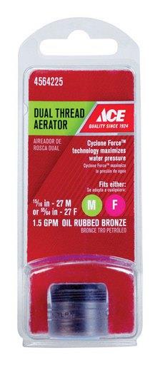 Ace Dual Thread 15/16 in.- 27M X 55/64 in.-27F Oil-Rubbed Bronze Aerator Adapter