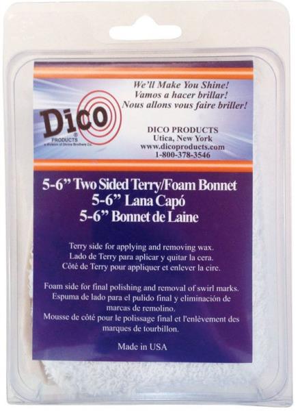 Dico Products 584-44340 Synthetic Tie-on Polishing Bonnet 6