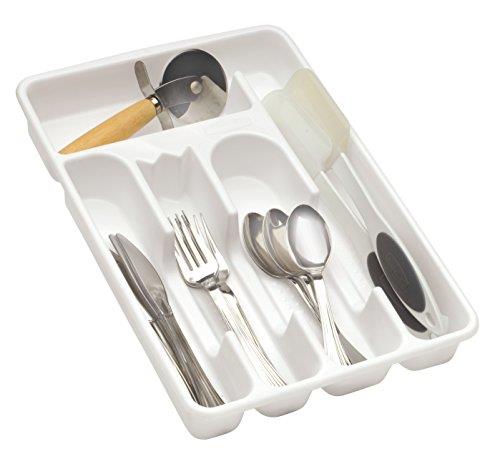 Rubbermaid Home Silverware Organizer  White