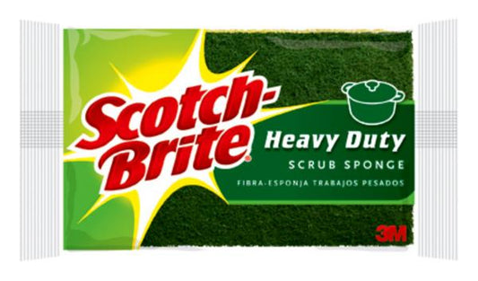 Scotch-Brite Heavy Duty Scrub Sponges  1 Scrubbing Sponge