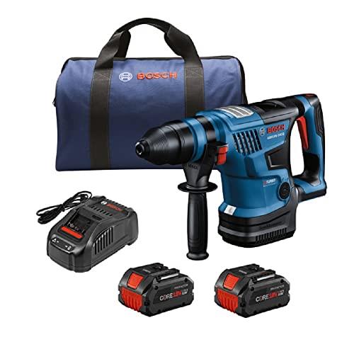 "Bosch GBH18V-34CQB24 18V 1-1/4" PROFACTOR SDS-plus Cordless Rotary Hammer Kit"