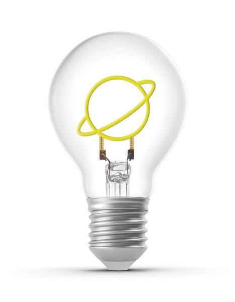 Planet Filament LED Light Bulb