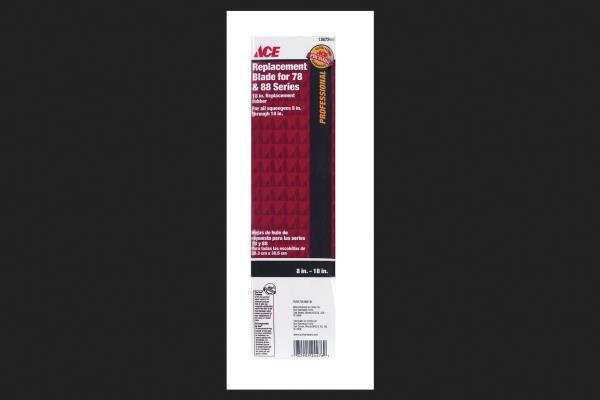 Ace 18 in. Rubber Squeegee Replacement Blade