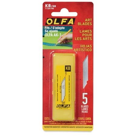 Olfa KB Multi-Purpose Art Blades - 6 Mm  Pkg of 5