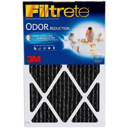 Filtrete 20x30x1 Home Odor Reduction Filter, 4 PK