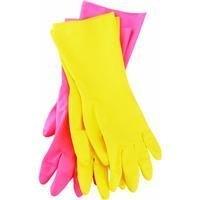 Soft Scrub 12321-26 Small Premium Latex Gloves  Yellow