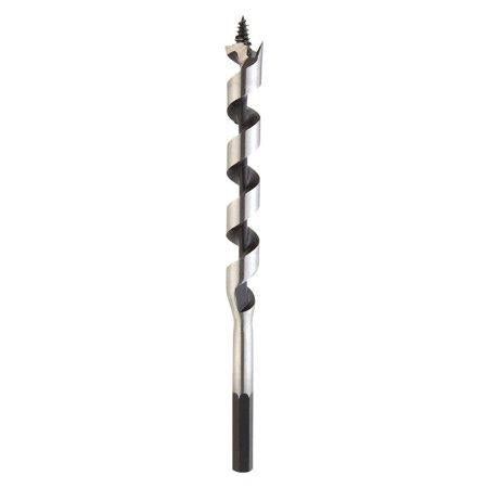 Irwin 5/8 in. Dia. X 7.5 in. L Auger Bit Carbon Steel 5/16 in. Hex Shank 1 Pc.