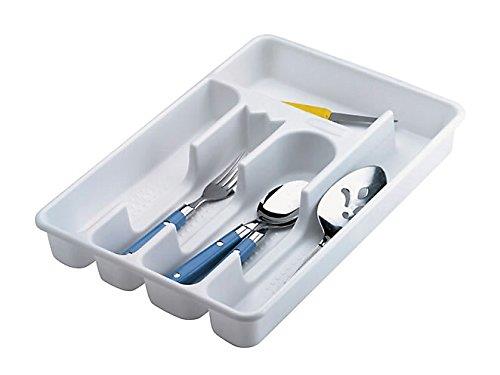 Rubbermaid Home Silverware Organizer  White