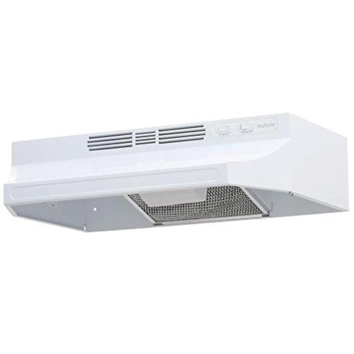 RL6200 Series 24 in. Ductless Under Cabinet Range Hood with Light in White